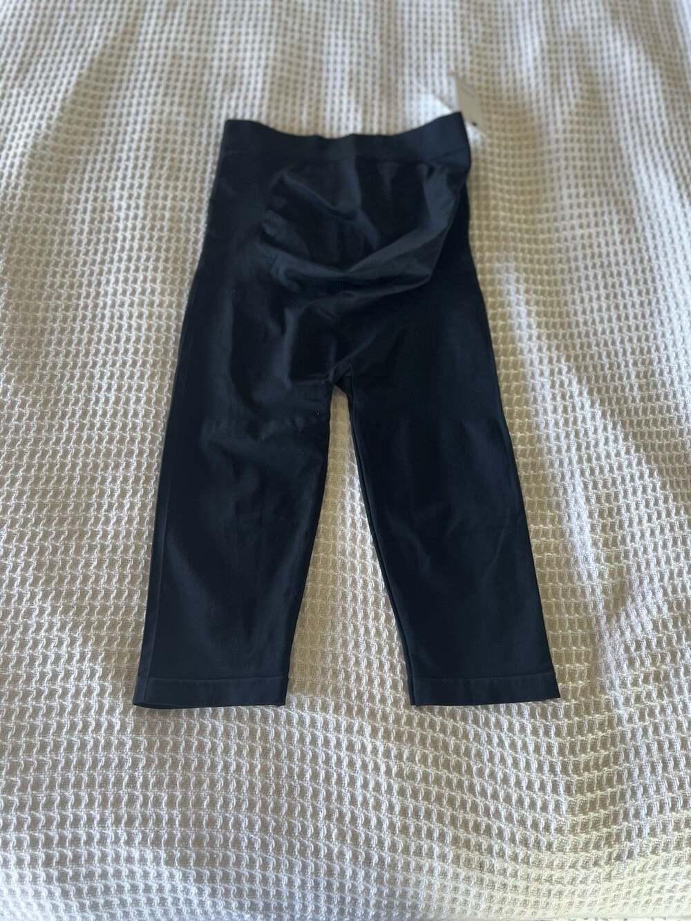 Blanqi Everyday Maternity Crop Leggings Navy Blue Size XL NWT